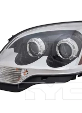 TYC Genera CAPA Certified Headlight Assembly GMC Acadia Left 2008-2012                                     - 20-6892-90-9 - Image 4