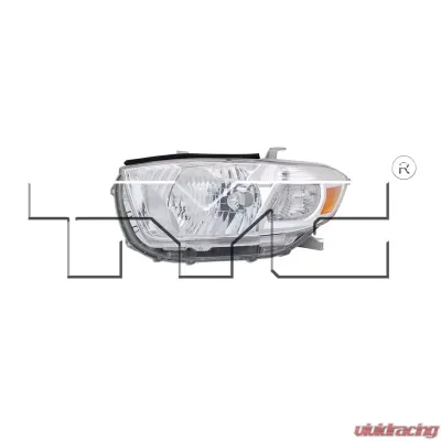 TYC Genera Headlight Assembly Toyota Highlander Left 2008-2010 - 20-6898-01-9