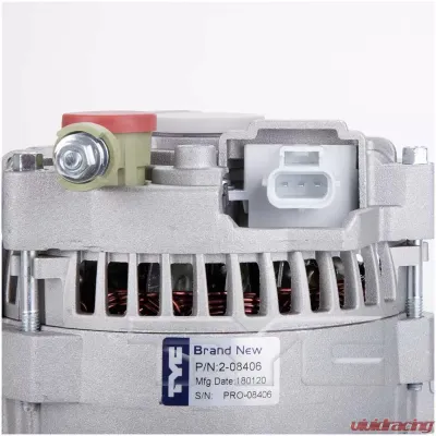 TYC Genera Alternator Ford Focus 2005-2007 2.0L 4-Cyl Automatic - 2-08406