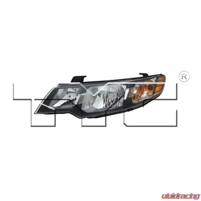 TYC Genera Headlight Assembly Kia Forte Left 2010-2013 - 20-9118-00-9