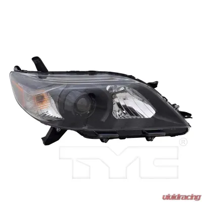 TYC Genera CAPA Certified Headlight Assembly Toyota Sienna Right 2011-2014 - 20-9137-90-9