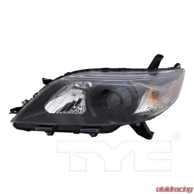 TYC Genera CAPA Certified Headlight Assembly Toyota Sienna Left 2011-2014 - 20-9138-90-9