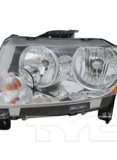 TYC Genera Headlight Assembly Jeep Compass Left 2011-2013                                     - 20-9166-90-9 - Image 3