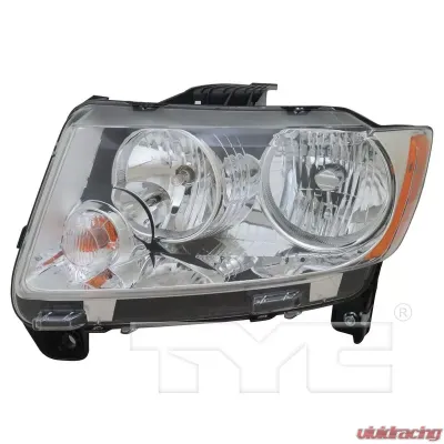 TYC Genera Headlight Assembly Jeep Compass Left 2011-2013 - 20-9166-90-9