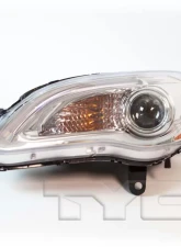 TYC Genera CAPA Certified Headlight Assembly Chrysler 200 Left 2011-2014                                     - 20-9198-00-9 - Image 5