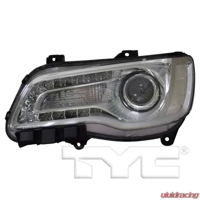 TYC Genera CAPA Certified Headlight Assembly Chrysler Left - 20-9218-90-9