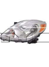TYC Genera CAPA Certified Headlight Assembly Nissan Versa Left 2012-2014                                     - 20-9220-00-9 - Image 2