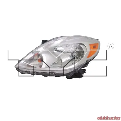 TYC Genera CAPA Certified Headlight Assembly Nissan Versa Left 2012-2014 - 20-9220-00-9