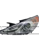 TYC Genera Headlight Assembly Hyundai Sonata Left 2011-2014                                     - 20-9256-00-9 - Image 2