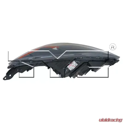 TYC Genera CAPA Certified Headlight Assembly Mazda Mazda 2 Left 2011-2014 - 20-9302-01-9