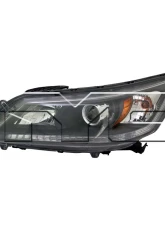 TYC Genera Headlight Assembly Honda Accord Left 2013-2015 2.4L 4-Cyl                                     - 20-9358-00-9 - Image 2