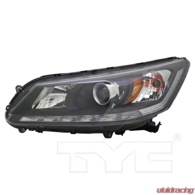 TYC Genera CAPA Certified Headlight Assembly Honda Accord Left 2013-2015 3.5L V6 - 20-9358-90-9