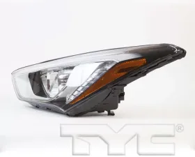TYC Genera CAPA Certified Headlight Assembly Hyundai Santa Fe Sport Left 2013-2016