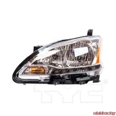 TYC Genera CAPA Certified Headlight Assembly Nissan Sentra Left 2013-2015 - 20-9390-00-9