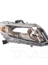 TYC Genera CAPA Certified Headlight Assembly Honda Civic Right 2013-2015                                     - 20-9419-00-9 - Image 5