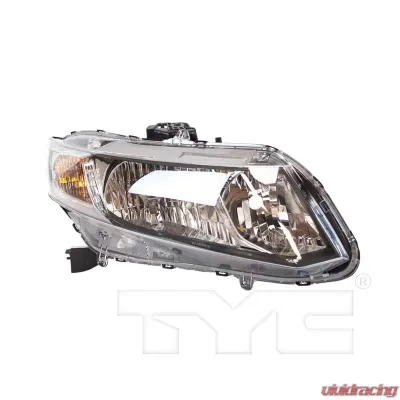 TYC Genera CAPA Certified Headlight Assembly Honda Civic Right 2013-2015 - 20-9419-00-9