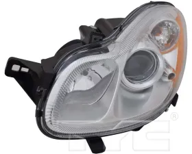 TYC Genera CAPA Certified Headlight Assembly Smart Fortwo Left 2010-2015