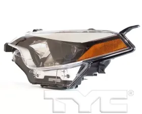TYC Genera CAPA Certified Headlight Assembly Toyota Corolla Left 2014-2016