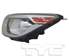 TYC Genera CAPA Certified Headlight Assembly Kia Soul Left 2014-2016