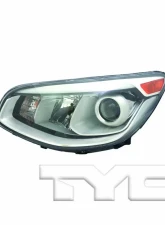 TYC Genera CAPA Certified Headlight Assembly Kia Soul Left 2014-2016                                     - 20-9518-00-9 - Image 5