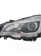 TYC Genera CAPA Certified Headlight Assembly Subaru Left 2015-2017                                     - 20-9594-00-9 - Image 4
