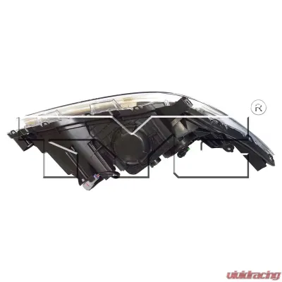 TYC Genera CAPA Certified Headlight Assembly Toyota Sienna Left 2015-2020 - 20-9628-00-9