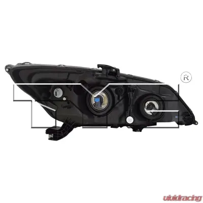 TYC Genera CAPA Certified Headlight Assembly Honda Civic Left 2014-2015 - 20-9650-00-9