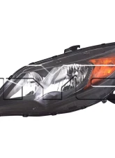 TYC Genera CAPA Certified Headlight Assembly Honda Civic Left 2014-2015                                     - 20-9650-00-9 - Image 3