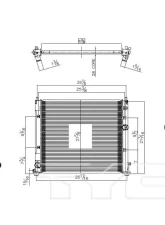 TYC Genera Radiator Assembly Cadillac Automatic                                     - 2733 - Image 3