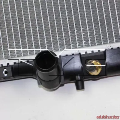 TYC Genera Radiator Assembly Honda Accord Front 2005-2007 3.0L V6 - 2783