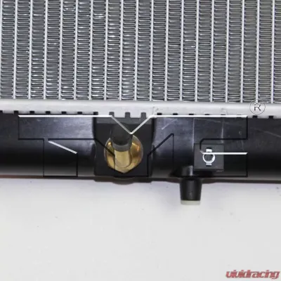 TYC Genera Radiator Assembly Honda Accord Front 2005-2007 3.0L V6 - 2783