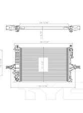 TYC Genera Radiator Assembly Volvo                                     - 2805 - Image 4