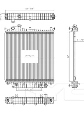 TYC Genera Radiator Assembly                                     - 2816 - Image 4