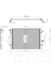 TYC Genera Radiator Assembly                                     - 2822 - Image 3