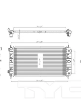 TYC Genera Radiator Assembly                                     - 2972 - Image 3