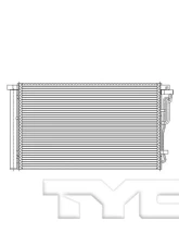 TYC Genera A/C Condenser Hyundai Elantra 2017-2020 2.0L 4-Cyl                                     - 30030 - Image 2