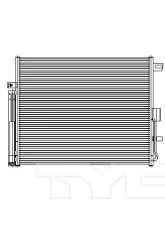 TYC Genera A/C Condenser Dodge Durango 2015-2020                                     - 30044 - Image 2