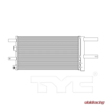 TYC Genera A/C Condenser Ford Fusion 2017-2019 2.7L V6 - 30062