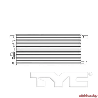 TYC Genera A/C Condenser Ford 2008-2010 6.4L V8 - 3690