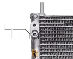 TYC Genera A/C Condenser Honda Insight 2010-2014