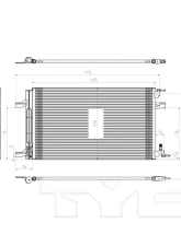 TYC Genera A/C Condenser                                     - 3794 - Image 3