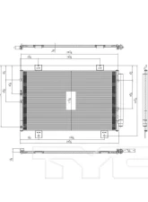 TYC Genera A/C Condenser Toyota Highlander 2011-2013                                     - 3974 - Image 3