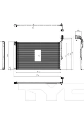TYC Genera A/C Condenser                                     - 3992 - Image 5