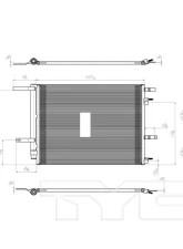 TYC Genera A/C Condenser                                     - 4214 - Image 3