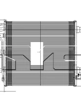 TYC Genera A/C Condenser Jeep Wrangler 2012-2018 3.6L V6                                     - 4239 - Image 3