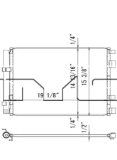 TYC Genera A/C Condenser Hyundai Veloster 2013-2016                                     - 4246 - Image 3