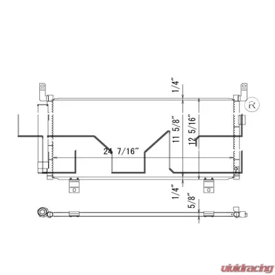 TYC Genera A/C Condenser Subaru Forester 2014-2018 - 4302