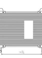 TYC Genera A/C Condenser Subaru 2015-2019                                     - 4454 - Image 3