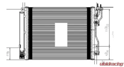 TYC Genera A/C Condenser Hyundai Sonata 2015-2019 - 4740