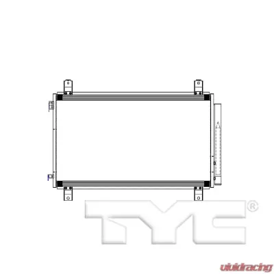 TYC Genera A/C Condenser Honda - 4996